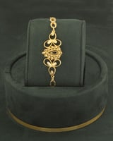 طقم مجوهرات بديل الذهب للخطوبة