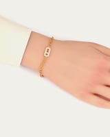 اسوارة يد نسائية بتصميم عالمي ذهبي