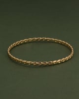 بناجر مبرومة بلمعة الذهب/ 2 حبة