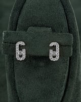 طقم شوكر فضي مرصع بالزركون