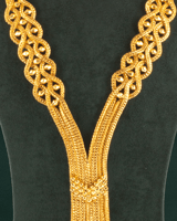 طقم الضفائر المجدولة من خاتون® طقم مطلي ذهب حقيقي...