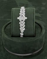 طقم مجوهرات للمناسبات مرصع بالزركون مكون من 5 قطع