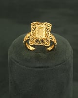 طقم مجوهرات ماركة خاتون بلمعة الذهب