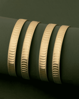 بناجر الكوبرا عريضة بريق الذهب من خاتون®/ 2 حبة