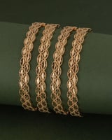 بناجر نسائية ناعمة بلمعة الذهب / 2 حبة