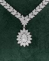 طقم مجوهرات مرصع بالزركون من 5 قطع راقية