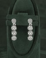 طقم زركون بلمعة الألماس مع ساعة، قلادة، إسوارة، خا...