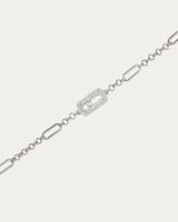 اسوارة يد نسائية بتصميم عالمي فضي