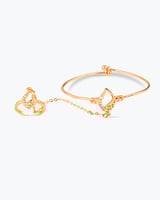 طقم مجوهرات أطفال 5 قطع بلمعة الذهب