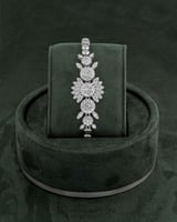 طقم مجوهرات نسائية فاخر بلمعة الألماس