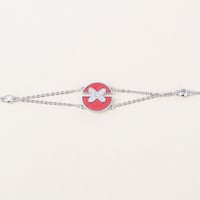 اسوارة ناعمة للبنات مزينة بالزيركون