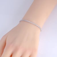 اسوارة ناعمة للبنات مزينة بالزيركون.