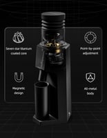 مطحنة القهوة sniper أسود | MHW-3Bomber