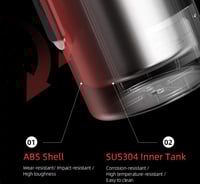 حافظة البن gambo أبيض MHW-3Bomber I