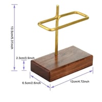 حامل فلاتر v60 خشبي