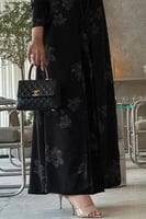 عبايه تتطريز انيقه متجر رفيف