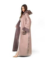 فروة نسائيه لون لحمي الدخل فرو