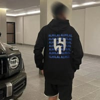 بلوفر الهلال اطباعه المضيئة