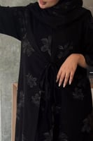 عبايه تتطريز انيقه متجر رفيف