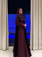 عبايه مخمل تناسب الشتا