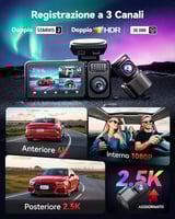 بكج داش كام ريدتايقر F17 ايليت ثلاث كاميرات اقتصاد...