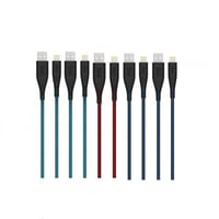 بكج 5 كيابل ايفون قوي فليكس قماش بطول 1.5 م