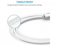 كيبل أيفون أنكر قماش بطول.90 سم