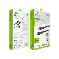 كيبل تايب سي إلى تايب سي بقوة 60 واط ماركة تن بلس...