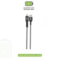 كيبل تايب سي يو اس بي زندور قماش بطول 1م