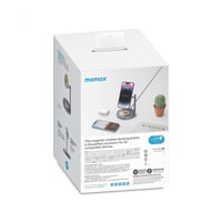 شاحن لاسلكي وستاند بقوة 15 واط ماركة موماكس