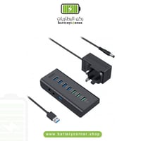 منصة شحن اوكي 3 منافذ شحن + 4 منافذ لنقل البيانات