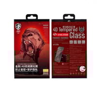 حماية ايفون 8/7 بلس اطار ابيض لقافه ماركة غوريلا