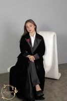 عباية شتوية مخمل LA56