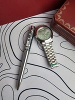 طقم ساعة رولكس وقلم كارتير