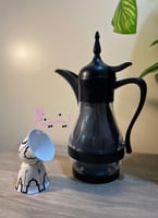 هدية طقم دلة قهوة مع فناجين