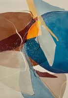 مجموعة لوحات جداريه بلفن التجريدي