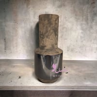 مزهرية ورود لون اسود سراميك لامع