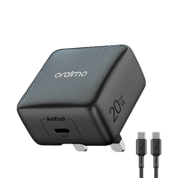 Oraimo - شاحن جداري للكهرباء 20 وات مع كابل من تاي...