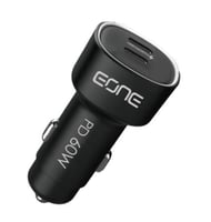 E-ONE -شاحن سيارة بمنفذين تايب سي بقوة 60واط