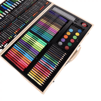 صندوق الرسم والتلوين 180 قطعة