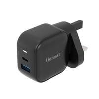 فيش جداري منفذين يو اس بي وتايب سي بقوة 38 واط - U...