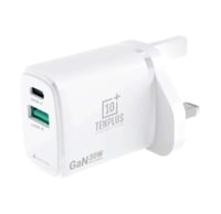 TENPLUS - فيش جداري بمنفذين تايب سي و يو اس بي بقو...