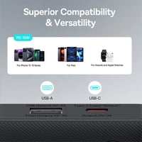 بطارية محمولة سعة 10000 ملي امبير بقوة 15 واط - Ba...