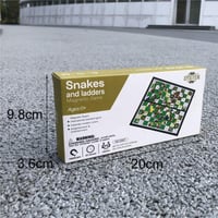 السلم والثعبان لوح مغناطيسي قابل للطي - ENGTEN