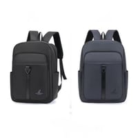 حقيبة ظهر نايلون لكمبيوتر المحمول تحتوي على مساحة...