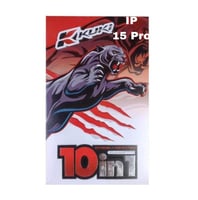 KUKI - بكج حماية 10-1 للايفون متعدد الأنواع