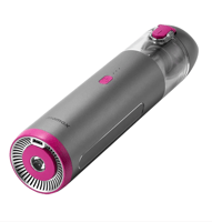 مكنسة لاسلكية صغيرة الحجم بقوة 6000pa - رمادي -MOM...