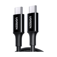 كيبل شحن قماشي من تايب سي إلى تايب سي بطول 2 متر -...