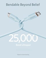 كيبل شحن من تايب سي إلى تايب سي بطول 1.8 متر - متي...