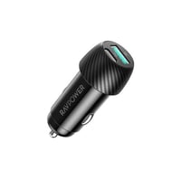 شاحن سيارة منفذين يو اس بي وتايب سي بقوة 49 واط -...